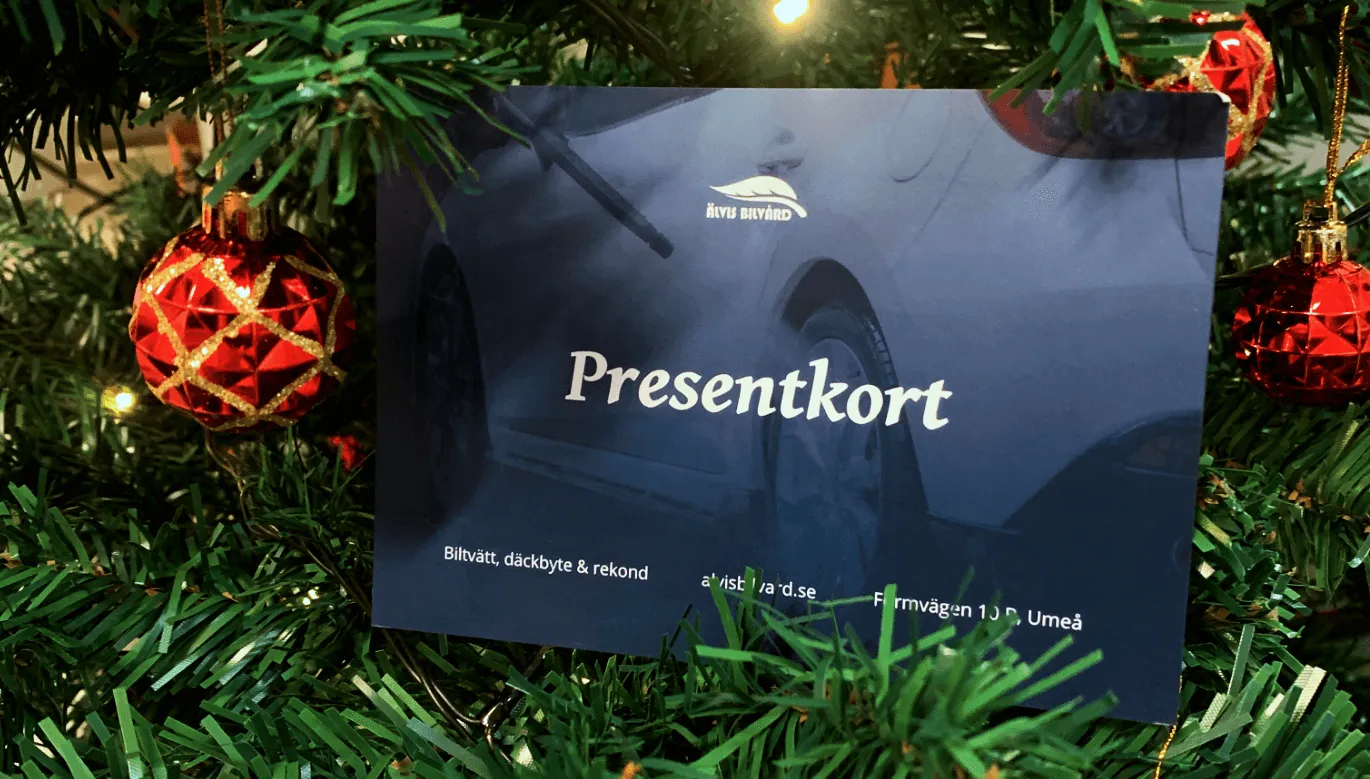 presentkort till jul